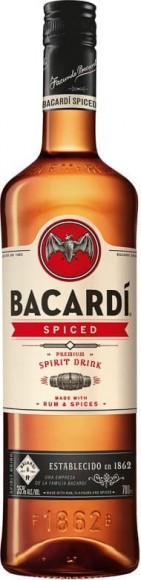 Напиток спиртной Бакарди Спайсд на основе рома 40% 0,5л