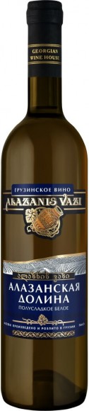 Вино Алазанис Вази Алазанская Долина бел п/сл 10,5-12% 0,7л