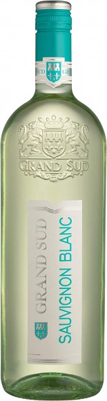 Вино Гран Сюд Совиньон Блан Лангедок-Руссийон бел п/сух 12% 1л