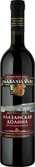 Вино Алазанис Вази Алазанская Долина кр п/сл 10,5-12% 0,7л