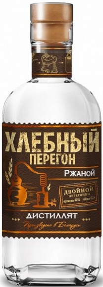 Спиртной напиток Хлебный Перегон Дистиллят Ржаной 40% 0,5л