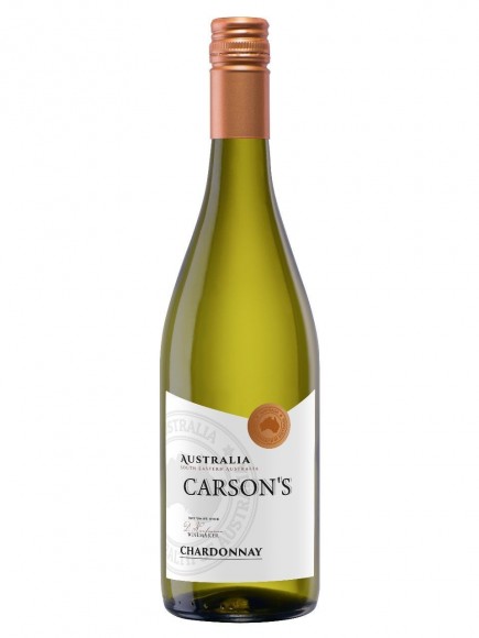 Вино Карсонс Шардоне Юго-Восточная Австралия бел сух 12,5% 0,75л