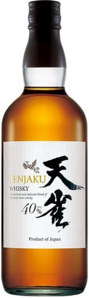 Виски Тенжаку японский купажированный 40% 0,5л