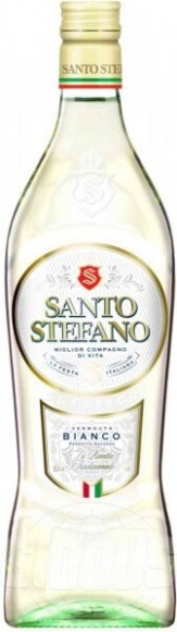 Напиток особый плодовый алкогольный сладкий Санто Стефано Вермут Бьянко 13,5% 1л*