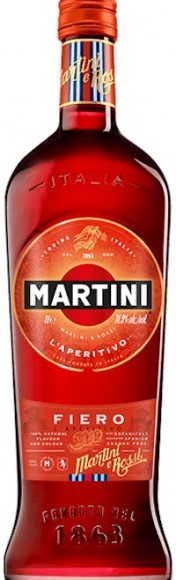 Напиток ароматизированный виноградосодержащий вермут Мартини Фиеро сладкий 14,9% 0,5л