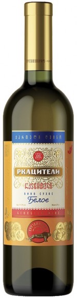 Вино Ркацители бел сух 12% 0,75л Грузвинпром
