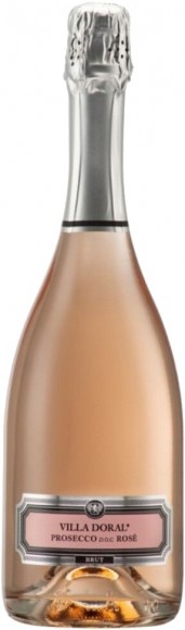 Вино игристое Тонон Вилла Дорал Просекко Розе Венето роз брют 11% 0,75л