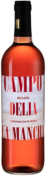 Вино Кампо Делия Ла Манча Росадо роз сух 11% 0,75л